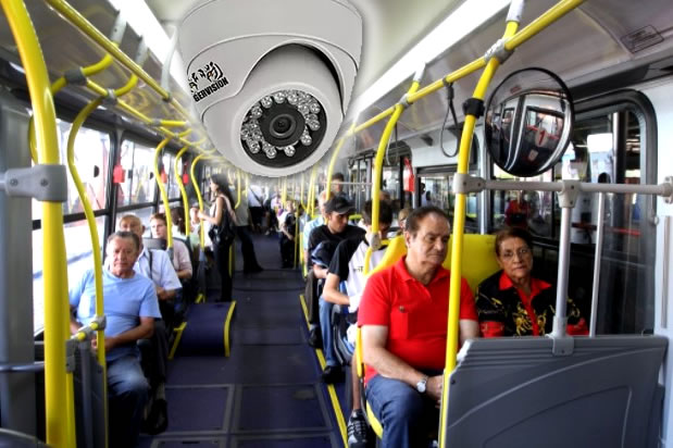 Cámaras de Seguridad en transporte